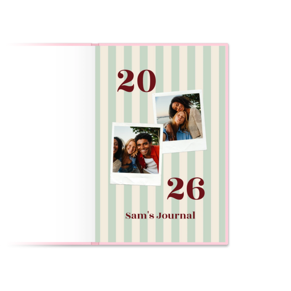 Photo Diary Deluxe Linen pink Photo Diary Deluxe Linen pink