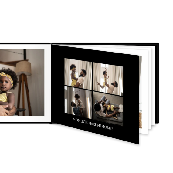 Photo Book Large Landscape Leather Cover