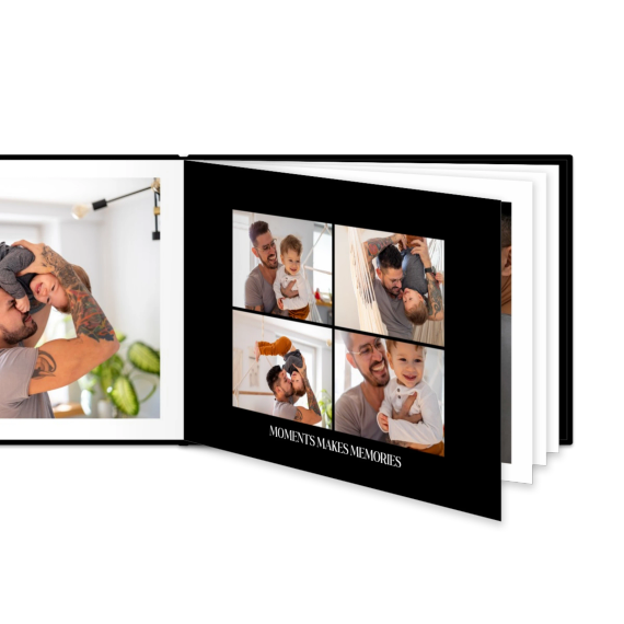 Livre photo L paysage - couverture rigide en simili cuir