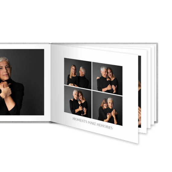 Livre photo L paysage - couverture rigide en lin