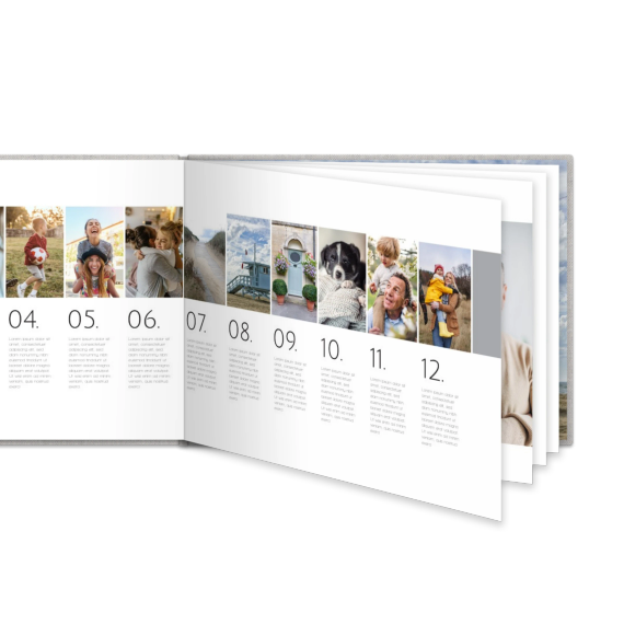 Photo Book Large Landscape Linen Cover Photo Book Large Landscape Linen Cover