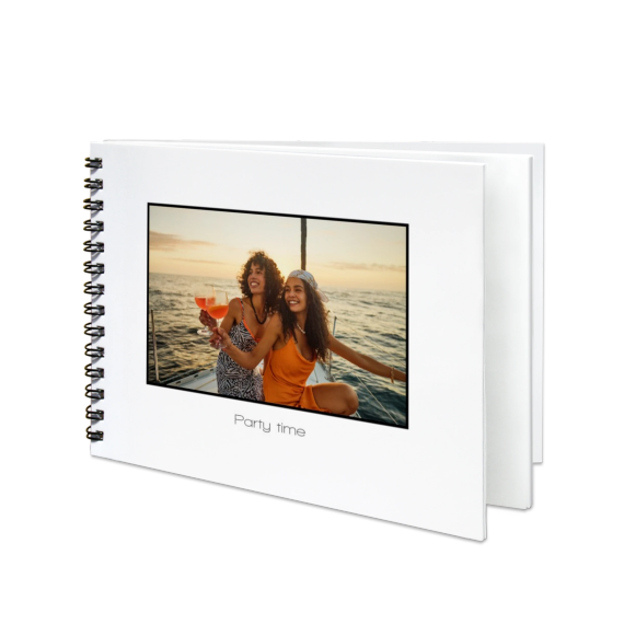 Fotoboek Medium liggend - spiraalbinding