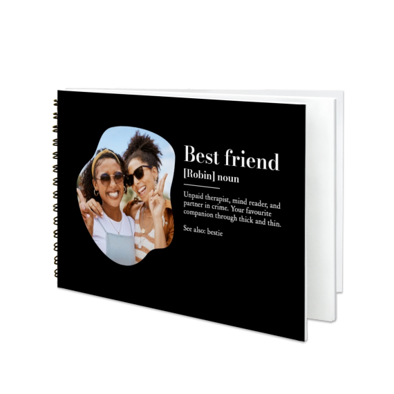 Fotoboek M liggend spiraalbinding