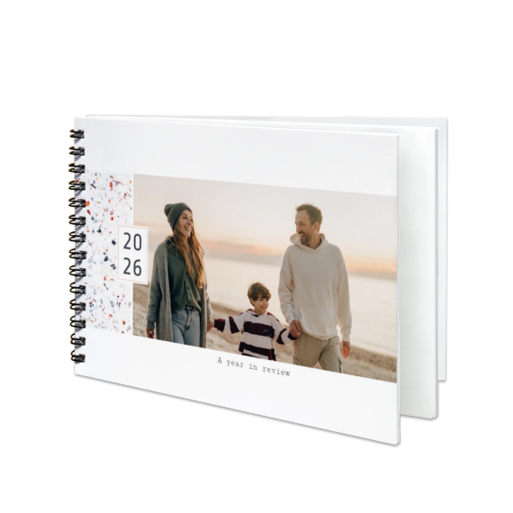 Fotobuch Medium Quer - Spiralbindung
