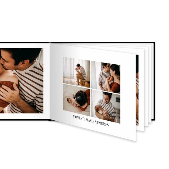Livre photo XL paysage - couverture rigide en simili cuir Livre photo XL paysage - couverture rigide en simili cuir