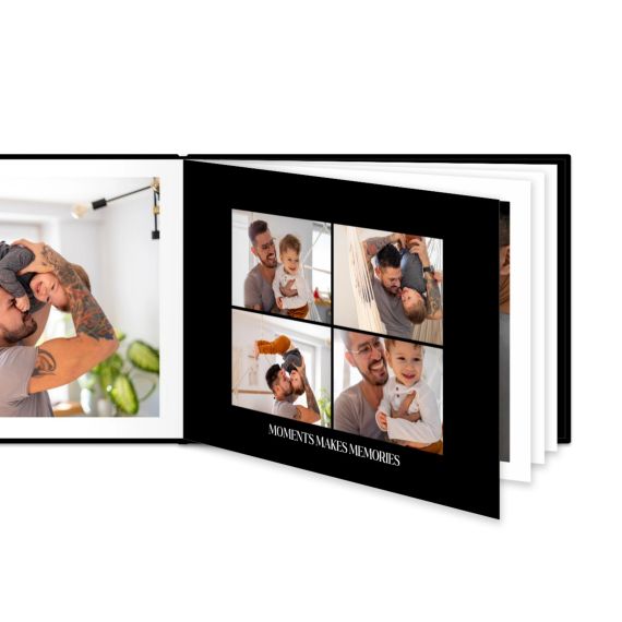 Livre photo XL paysage - couverture rigide en simili cuir Livre photo XL paysage - couverture rigide en simili cuir