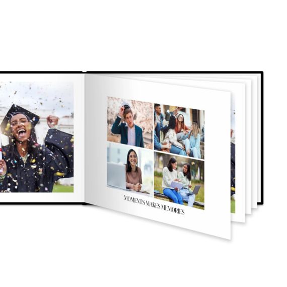 Livre photo XL paysage - couverture rigide en simili cuir Livre photo XL paysage - couverture rigide en simili cuir