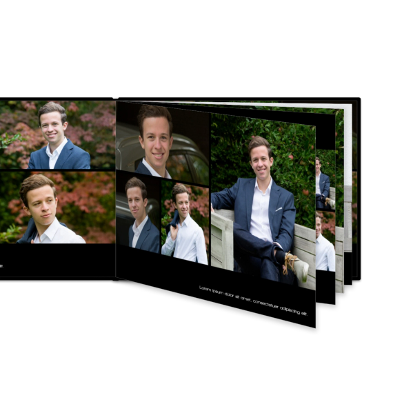 Livre photo XL paysage - couverture rigide en simili cuir Livre photo XL paysage - couverture rigide en simili cuir