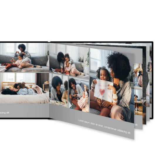 Livre photo XL paysage - couverture rigide en simili cuir Livre photo XL paysage - couverture rigide en simili cuir