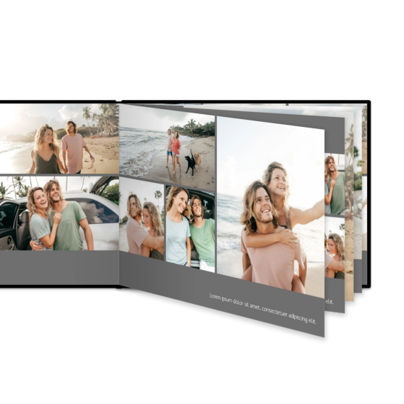 Fotobuch Dunkelgrau
