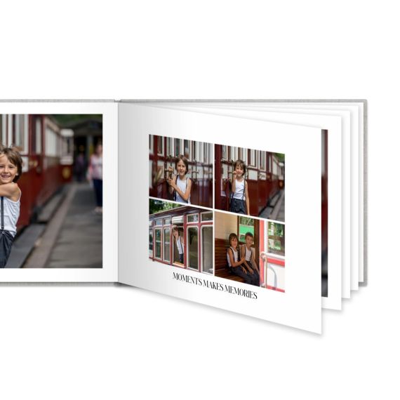 Fotoboek XL liggend - harde linnen kaft Fotoboek XL liggend - harde linnen kaft