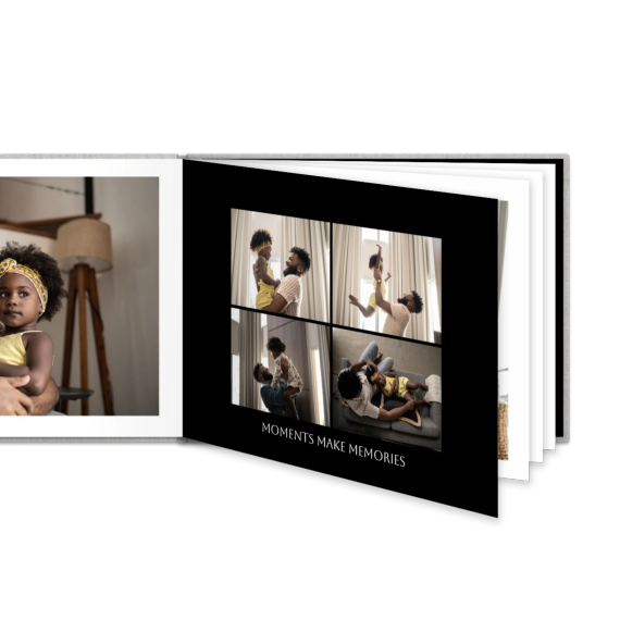 Fotoboek XL liggend - harde linnen kaft Fotoboek XL liggend - harde linnen kaft