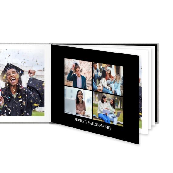Fotobok XL Liggende Deluxe - Hard linomslag Fotobok XL Liggende Deluxe - Hard linomslag