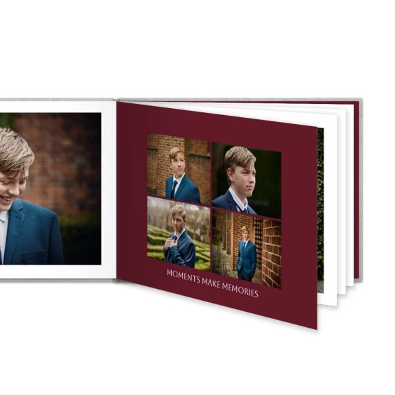 Photo Book Extra Large Landscape Deluxe Linen Cover