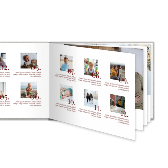 Photo Book Extra Large Landscape Deluxe Linen Cover Photo Book Extra Large Landscape Deluxe Linen Cover