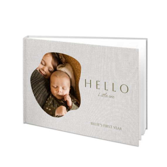 Fotobuch XL Quer - Hardcover Leinen mit Foto Fotobuch XL Quer - Hardcover Leinen mit Foto