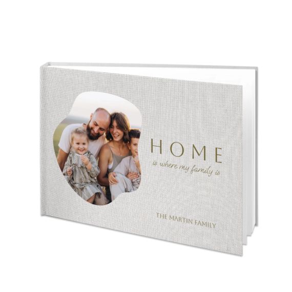 Livre photo XL paysage - couverture rigide photo lin Livre photo XL paysage - couverture rigide photo lin