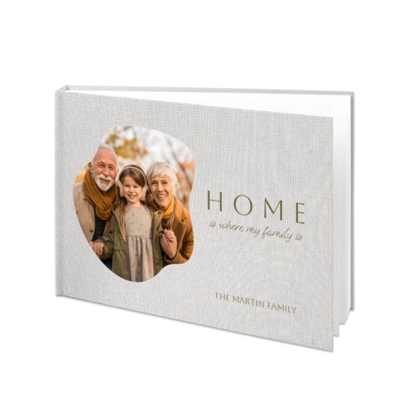 Livre photo XL paysage - couverture rigide photo lin Livre photo XL paysage - couverture rigide photo lin