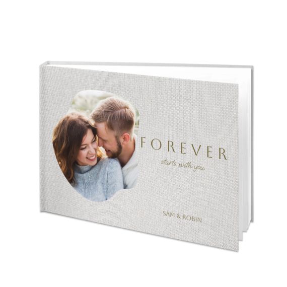Livre photo XL paysage - couverture rigide photo lin Livre photo XL paysage - couverture rigide photo lin