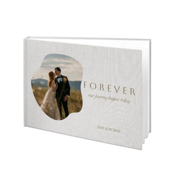 Livre photo XL paysage - couverture rigide photo lin Livre photo XL paysage - couverture rigide photo lin