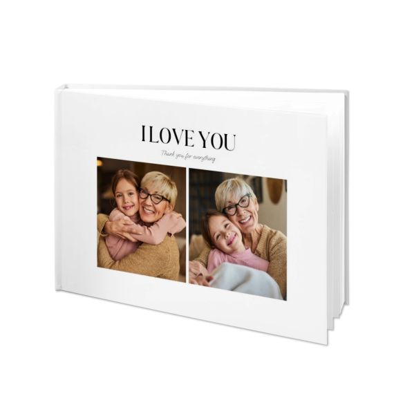 Livre photo XL paysage - couverture rigide personnalisée Livre photo XL paysage - couverture rigide personnalisée
