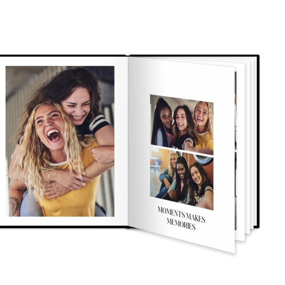 Fotoboek Large staand - harde lederen kaft