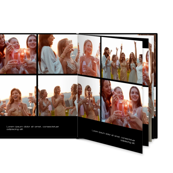 Livre photo L portrait - couverture rigide en simili cuir Livre photo L portrait - couverture rigide en simili cuir
