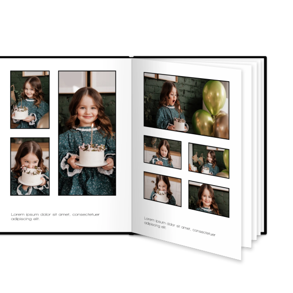 Fotobuch Large Hochformat - Hardcover Lederlook Fotobuch Large Hochformat - Hardcover Lederlook