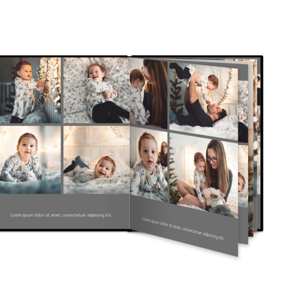 Fotobuch Large Hochformat - Hardcover Lederlook Fotobuch Large Hochformat - Hardcover Lederlook