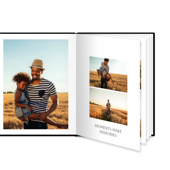 Photo Book Large Portrait Leather Cover Photo Book Large Portrait Leather Cover