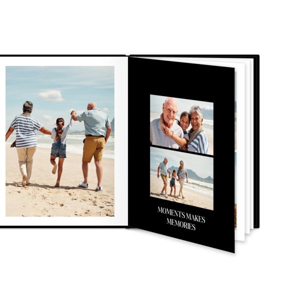 Livre photo L portrait - couverture rigide en simili cuir Livre photo L portrait - couverture rigide en simili cuir