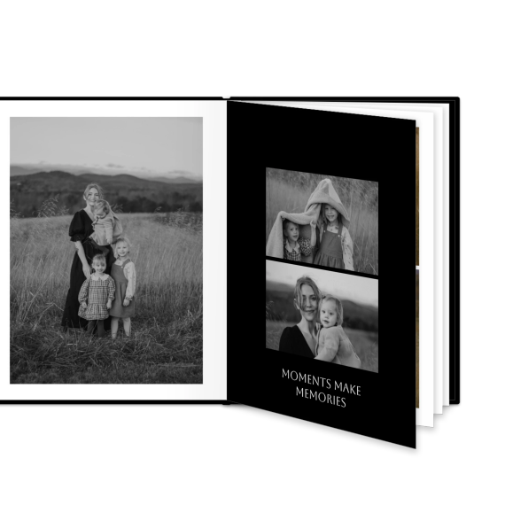 Livre photo L portrait - couverture rigide en simili cuir Livre photo L portrait - couverture rigide en simili cuir