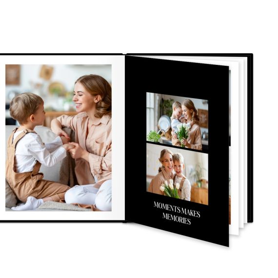 Livre photo L portrait - couverture rigide en simili cuir Livre photo L portrait - couverture rigide en simili cuir