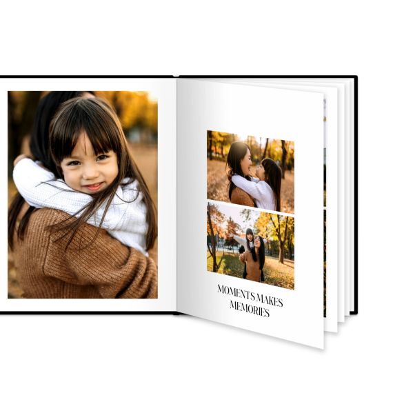 Livre photo L portrait - couverture rigide en simili cuir Livre photo L portrait - couverture rigide en simili cuir