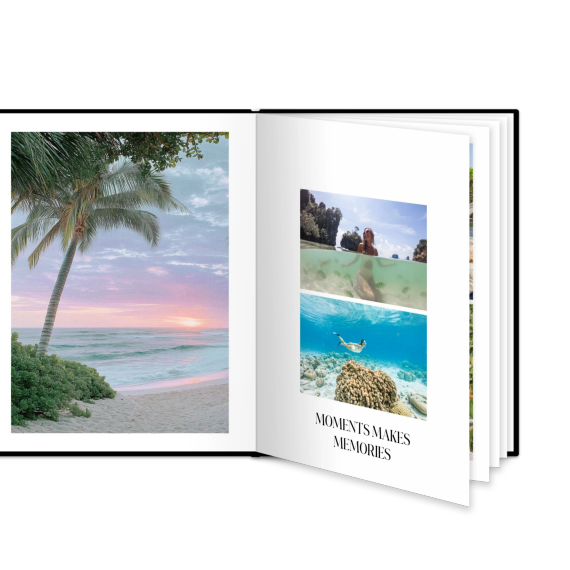 Livre photo L portrait - couverture rigide en simili cuir Livre photo L portrait - couverture rigide en simili cuir