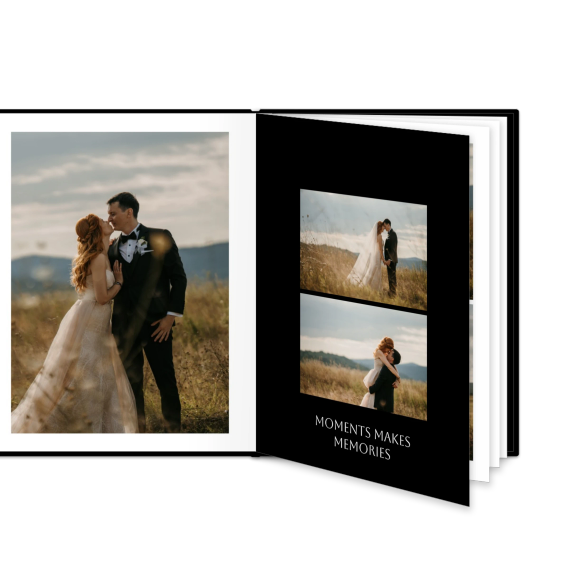 Fotobuch Large Hochformat - Hardcover Lederlook Fotobuch Large Hochformat - Hardcover Lederlook