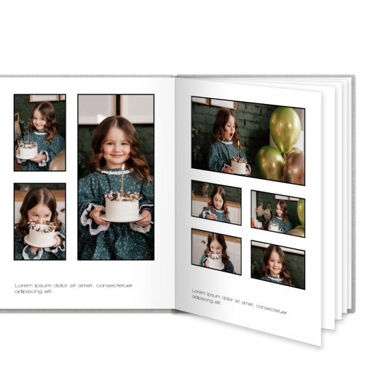 Fotobuch Large Hochformat - Hardcover Leinen Fotobuch Large Hochformat - Hardcover Leinen