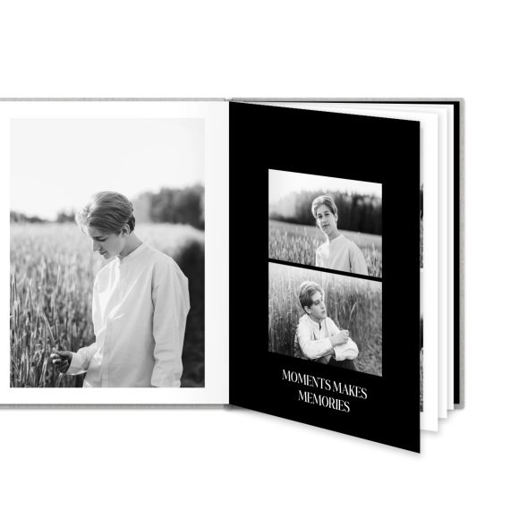 Fotobuch Large Hochformat - Hardcover Leinen Fotobuch Large Hochformat - Hardcover Leinen