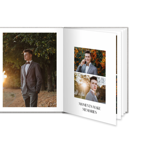 Photo Book Large Portrait Linen Cover Photo Book Large Portrait Linen Cover