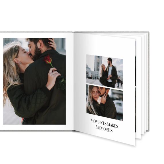 Photo Book Large Portrait Linen Cover Photo Book Large Portrait Linen Cover