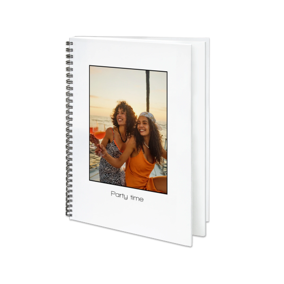 Fotoboek Large staand - spiraalbinding