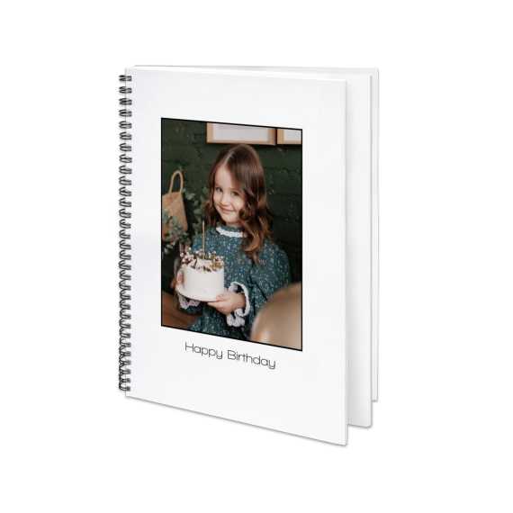 Fotobuch Large Hochformat - Spiralbindung Fotobuch Large Hochformat - Spiralbindung