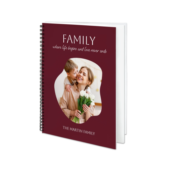 Photo Book Large Portrait Wire-o