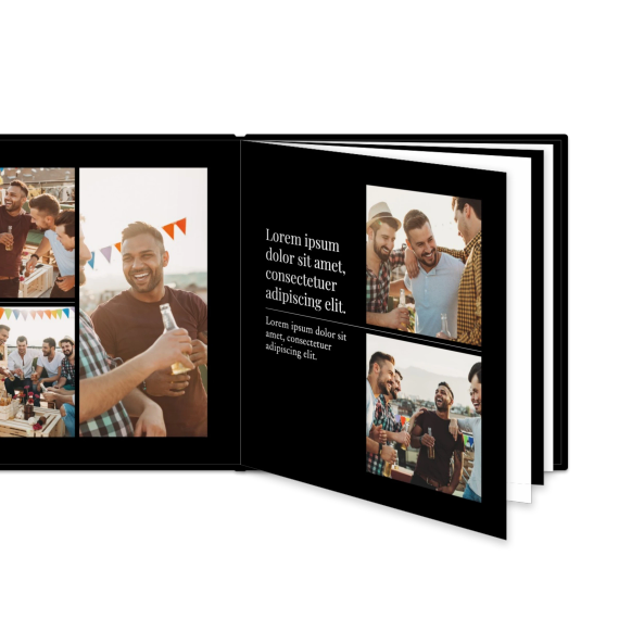 Photo Book Large Square Leather Cover Photo Book Large Square Leather Cover