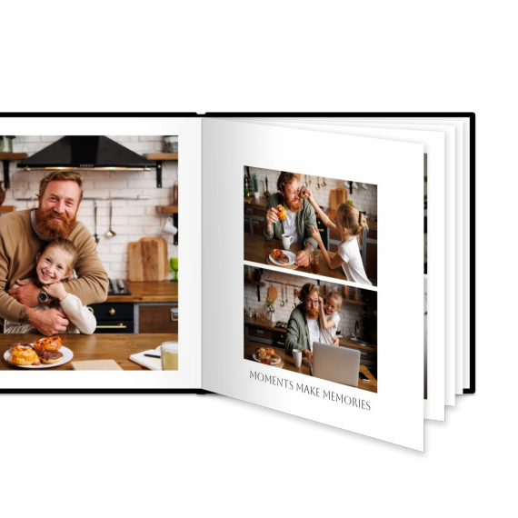 Fotoboek Large vierkant - harde lederen kaft Fotoboek Large vierkant - harde lederen kaft