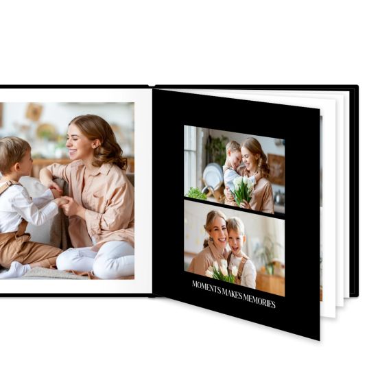 Fotobuch Large Quadrat - Hardcover Lederlook Fotobuch Large Quadrat - Hardcover Lederlook