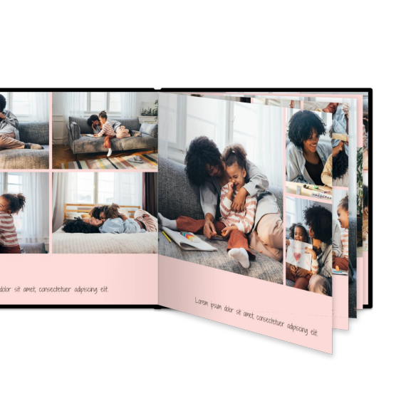 Fotobuch Large Quadrat - Hardcover Lederlook