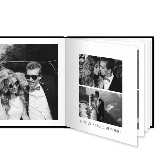 Fotobuch Large Quadrat - Hardcover Lederlook Fotobuch Large Quadrat - Hardcover Lederlook