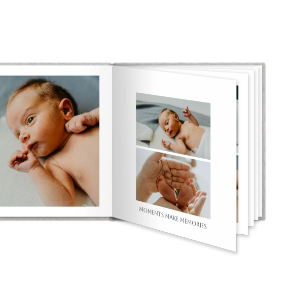 Fotobuch Large Quadrat - Hardcover Leinen Fotobuch Large Quadrat - Hardcover Leinen