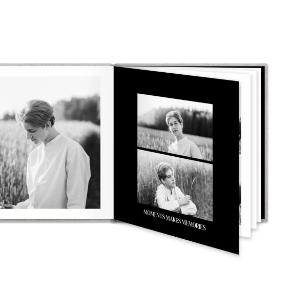 Fotobuch Large Quadrat - Hardcover Leinen Fotobuch Large Quadrat - Hardcover Leinen
